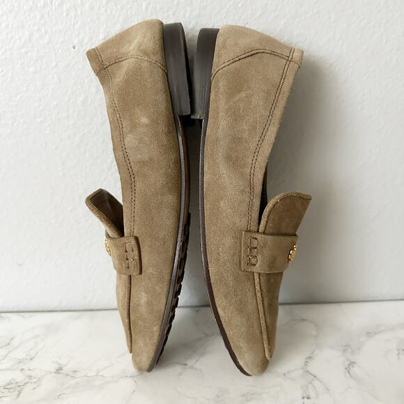 Tory Burch River Rock Suede Ballet Loafers women’s Size 9 excellent condition - Picture 12 of 12